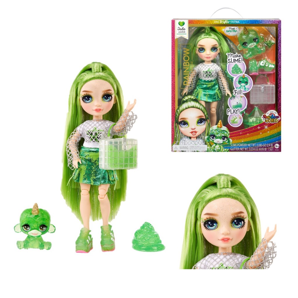 MGA(เอ็มจีเอ) Rainbow High Classic Rainbow Fashion-Jade (green) RBH120193