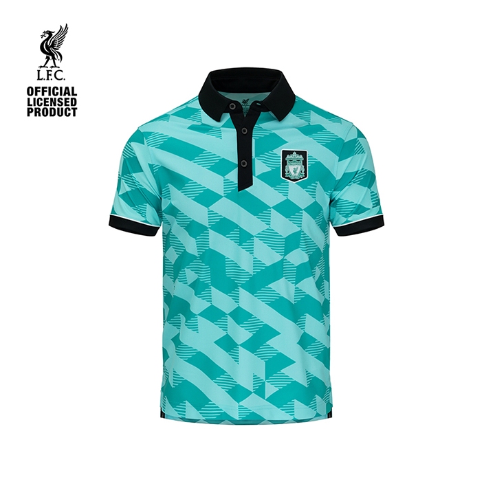 เสื้อโปโลแขนสั้น Liverpool รุ่น PHG013สีมิ้นท์