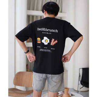 [ ส่งวันที่ 17 เมษา ] HIMSELF Oversized Tee - Bed&Brunch Col…