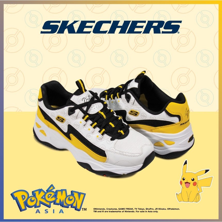 รองเท้า Skechers x Pokemon D'LITES 4.0 size 40/10 ขนาด 17 ซม