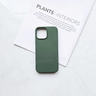 i7-17Promax เคสซิลิโคน Silicone Case สีเขียวเข้ม สีทหาร สีเขียวหม่น พร้อมส่ง