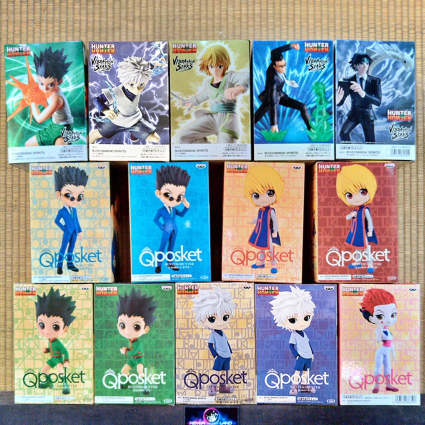 BANDAI BANPRESTO FIGURE: Q POSKET / VIBRATION STARS - HUNTER X HUNTER / ฮันเตอร์ × ฮันเตอร์