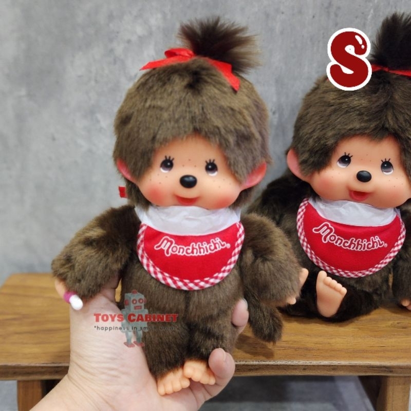 🇯🇵 พร้อมส่ง ใหม่ นำเข้าจากญี่ปุ่น 🇯🇵ตุ๊กตามอนชิชิ Sekiguchi Monchhichi - Boys&Girls สีน้ำตาล Size S ลิขสิทธิ์แท้ 💯% - รูปที่ 3