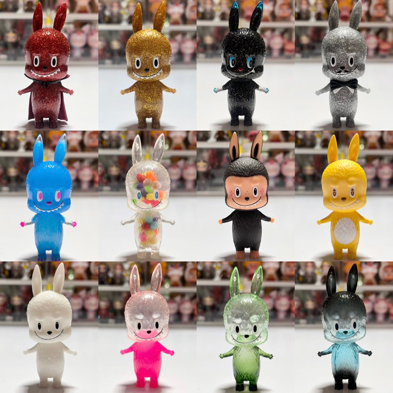 (ขายแยก พร้อมส่ง)(ซื้อผ่านวิดีโอลด30%) Popmart How2work Labubu Zimomo The little monsters series 2