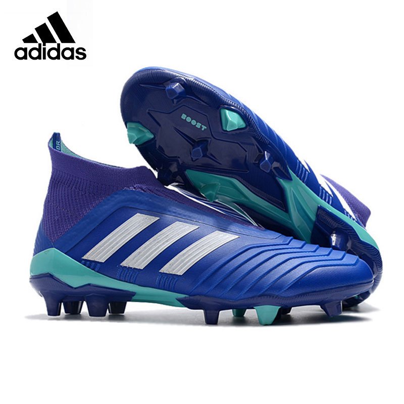 Adidas Predator 18+x Pogba FG รองเท้าสตั๊ด รองเท้าฟุตบอลชาย Size:39-44 รองเท้าฟุตบอลกลางแจ้ง ราคาถูก รองเท้าฟุตบอล