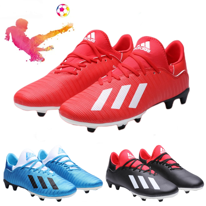 【บางกอกสปอต】Adidas รองเท้าฟุตบอล รองเท้าฟุตซอลมืออาชีพ รองเท้าสตาร์ท football shoes