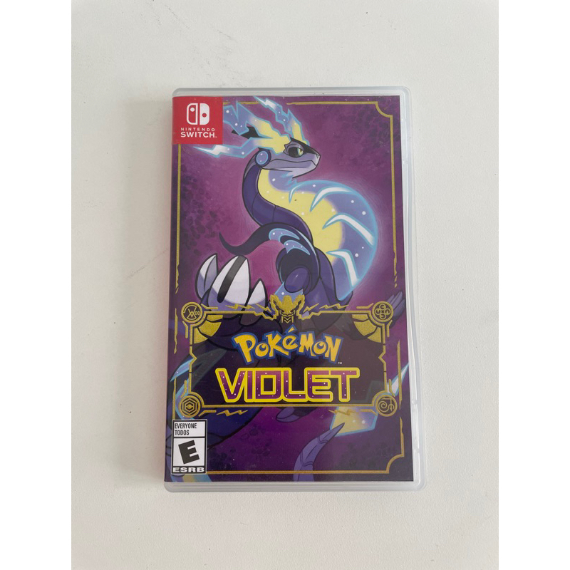 (มือสอง) แผ่นเกม Pokemon Violet แผ่นเกม Nintendo switch มือ 2