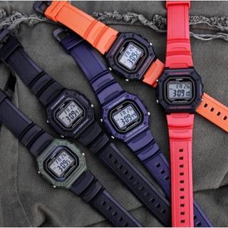 casio ของแท้ประกันศูนย์ นาฬิกาคาสิโอ W-218 รุ่น W-218H, W-218HC / W218 SMILEYTIME ประกันศูนย์cmg/c-thong