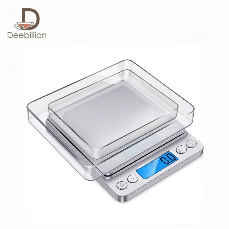 เครื่องชั่งอาหารดิจิตอล เครื่องชั่งดิจิตอลในครัว Cooking scale ชาร์จ USB เครื่องชั่งดิจิตอล 3kg 0.1g แม่นยำ Deebillion
