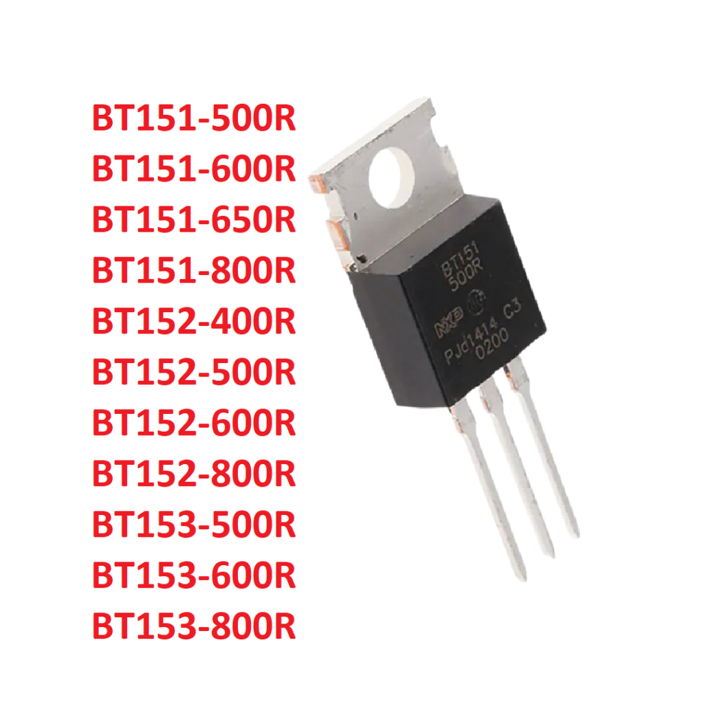 1PCS BT151-500R BT151-600R BT151-650R BT151-800R BT152-400R BT152-500R BT151 BT152 BT153 TRIAC TO220
