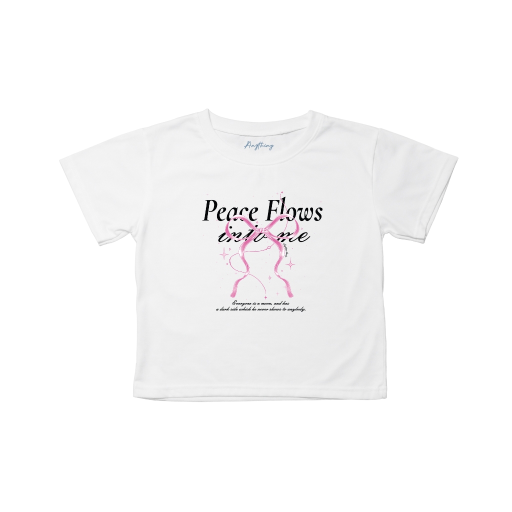 Peace Flows ลายใหม่สุดคิ้ว น่ารักใส่ง่าย ผ้านุ่มใส่สบาย ใส่ได้ในทุกๆวัน พร้อมส่ง