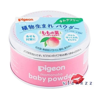 Pigeon Baby Powder Pressed 45g / Baby Powder 150g / Peach แป้งฝุ่นและแป้งอัดแข็ง ไม่มีสี ไม่มีกลิ่น เหมาะกับผิวทุกประเภท