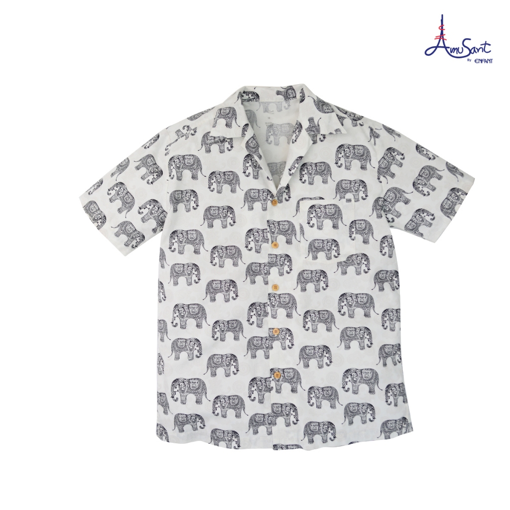 Amusant  by Enfant เสื้อฮาวายผู้ใหญ่