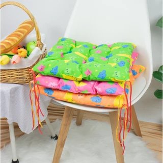 สินค้าพร้อมส่ง เบาะรองนั่ง มีสายคล้องเก้าอี้ ลายน่ารัก หนานุ่มนั่งสบาย พิงหลังได้ ตกแต่งคาเฟ่ ห้องนั่งเล่น สไตล์มินิมอล