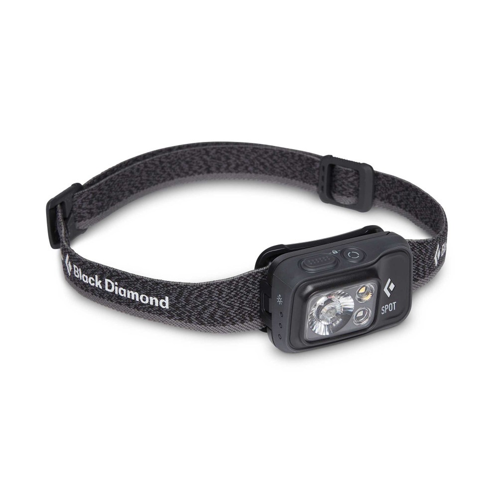 BLACK DIAMOND SPOT 400 HEADLAMP  สี GRAPHITE ไฟคาดศีรษะ ความสว่าง 400 ลูเมน