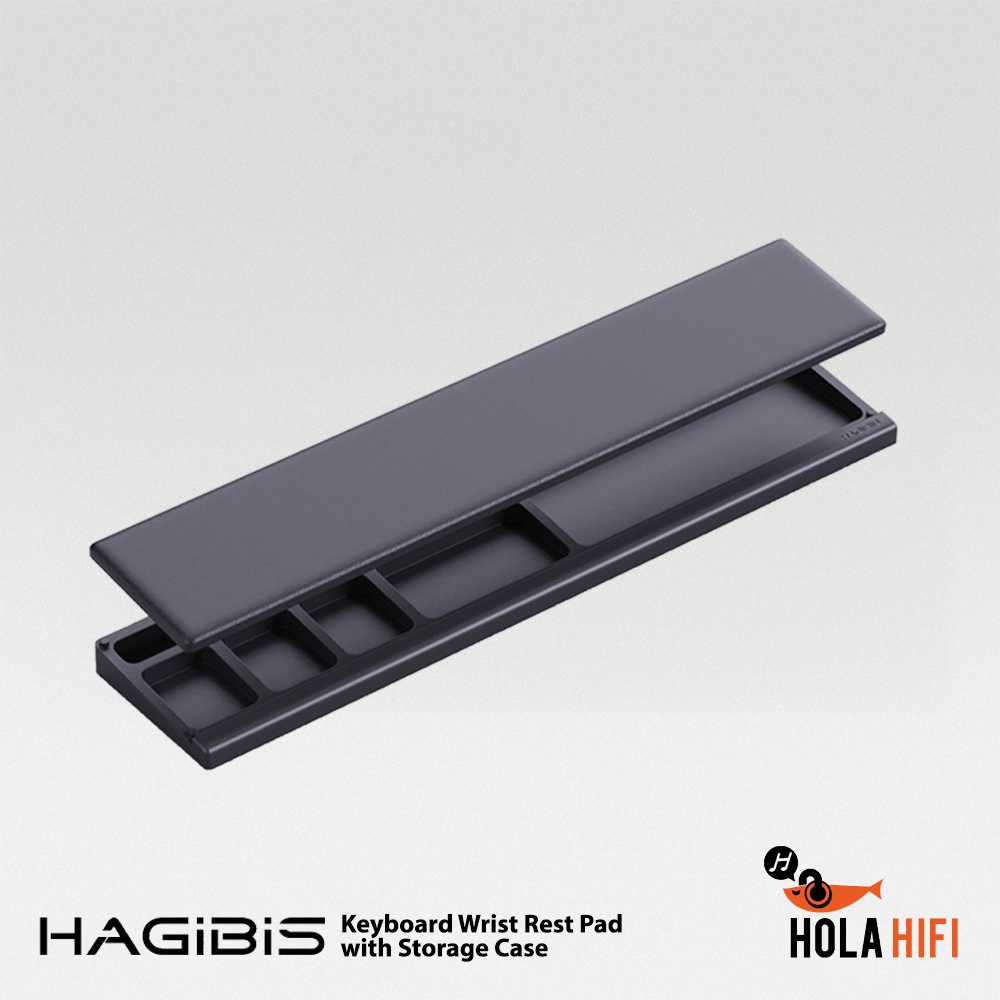 Hagibis Keyboard Wrist Rest Pad with Storage Case