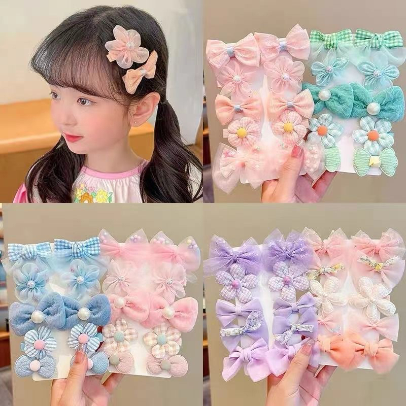 พร้อมส่งค่ะ กิ้บติดผมเด็ก หลากหลายสีสันให้เลือกค่ะ เซ็ตละ 10ชิ้นค่ะ น่ารักมาก (Gib)