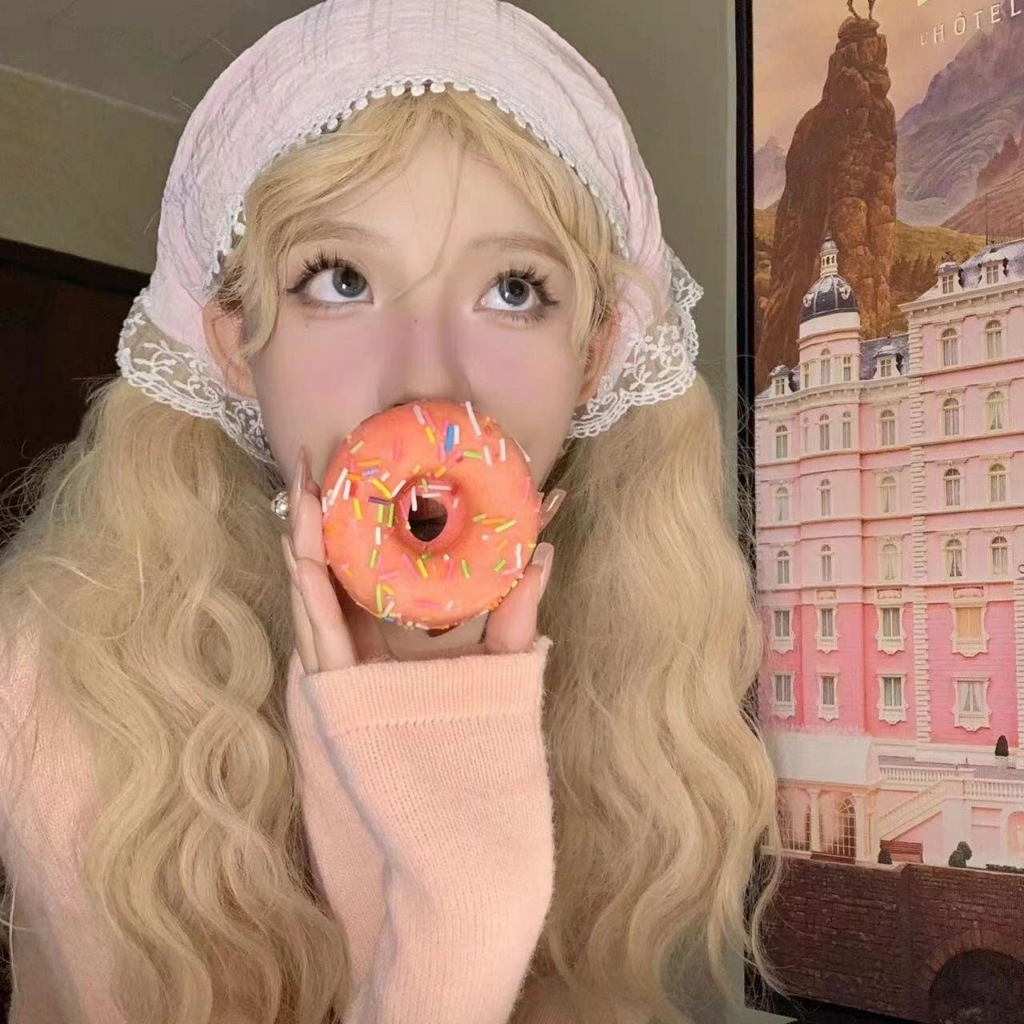 ส่งจากไทย ผ้าโพกหัว แฟชั่นเกาหลี แต่งขอบระบายลูกไม้ ผ้าผูกผม ผ้าคาดผม - รูปที่ 5