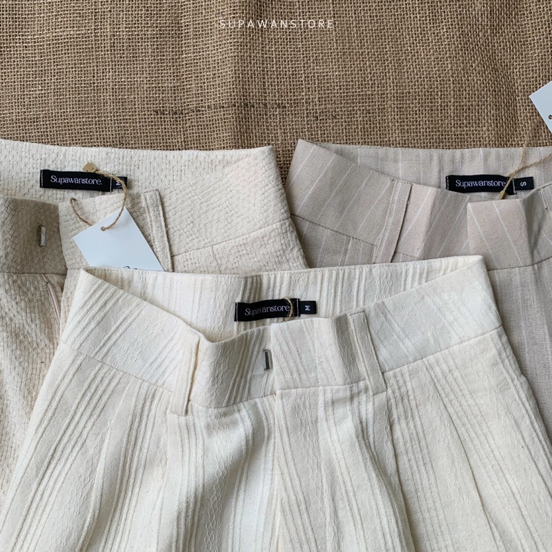 รีสต็อกแล้วค่ะ // กางเกงขาสั้นคอตตอน เอวสูงทรงน่ารัก -Verycotton **อ่านรายละเอียดก่อนนะคะ