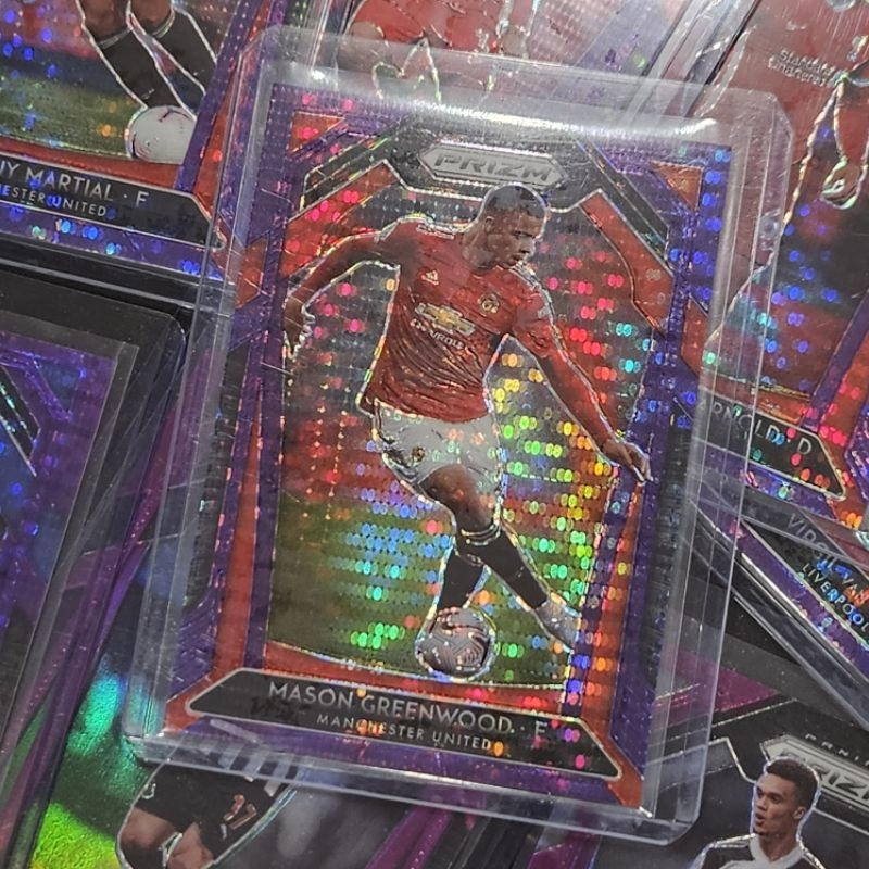 การ์ด​ Prizm​ EPL​2020 Purple​ Pulsar​ /99