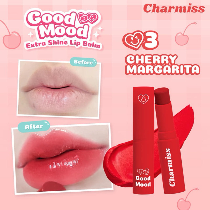 Charmiss Good Mood Extra Shine Lip Balm ลิปบาล์มมีสี