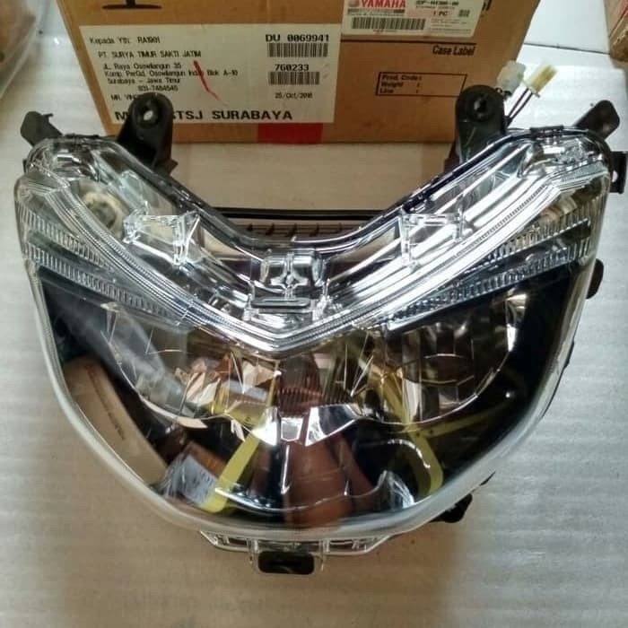 ไฟหน้า N-MAX เอ็น-เเม็กซ์ 155CC ปี 2017-2019 หลอดไฟ LED พร้อมสายไฟครบชุด # 2007-258-00 # ยี่ห้อ HMA