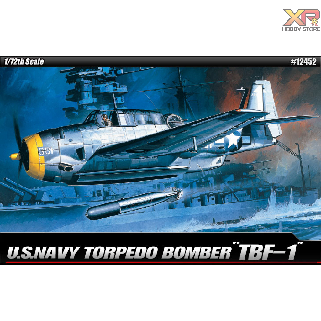 [Academy Model] 1/72: (1651) TBF-1 AVENGER (AC 12452)