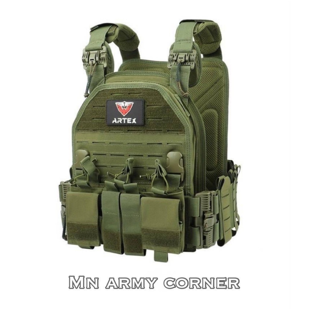 🔥เสื้อเกราะยุทธวิธี รุ่น ARTEX เนื้อผ้าNylon500D ทนทานต่อการฉีกขาด ปลดออกได้เร็ว สวมใส่ได้สบาย ใช้ใน