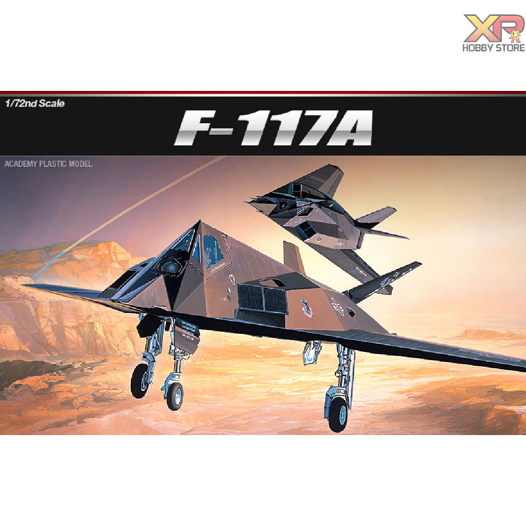 [Academy Model] 1/72 : (2107) F-117 Stealth (AC 12475)