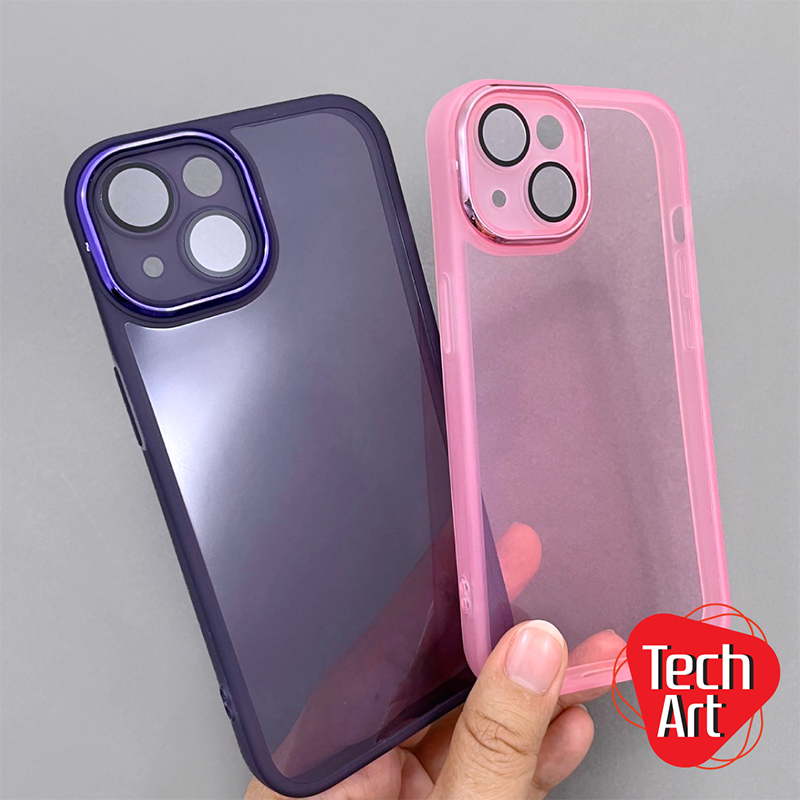 เคสนิ่มใสขอบขุ่นกันกล้องเงา Realme 5 11Pro 11Pro+ C11 C30s C33 C35 C51 C53 C55 Redmi Note13(5G)