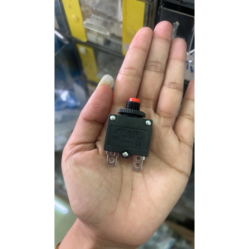 รีเซ็ตป้องกันไฟโหลดเกิน กระแสไฟ 5A 8A 10A 15 20A 30A มีหลายแอมป์ดูที่ตัวเลือก ของแท้