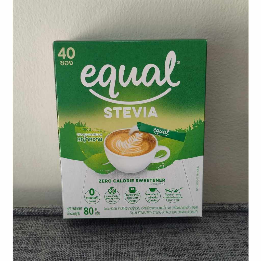 EQUAL STEVIA  น้ำตาลหญ้าหวาน อิควล