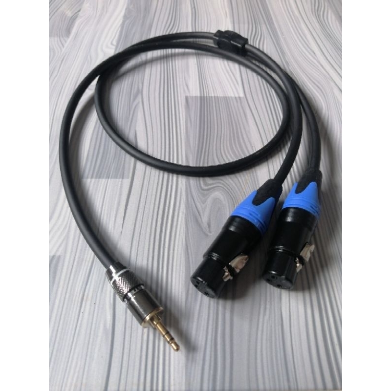 aux​3.5mm.to xlr.​ L/Rตัวเมีย อย่างดี