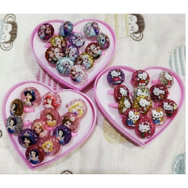 พร้อมส่ง ใน แหวนเจ้าหญิง แหวนเอลซ่า แหวนคิดตี้