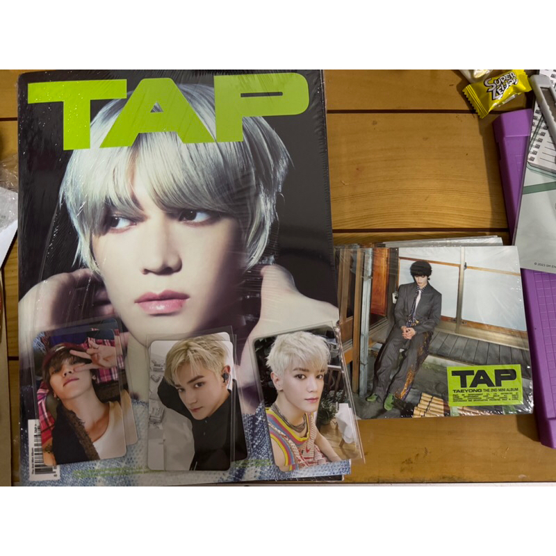 มี shopee video พร้อมส่ง 🔥TAEYONG Tap Flip Zine ver แทยง รอบไซน์ meet and greet Kpopmerch