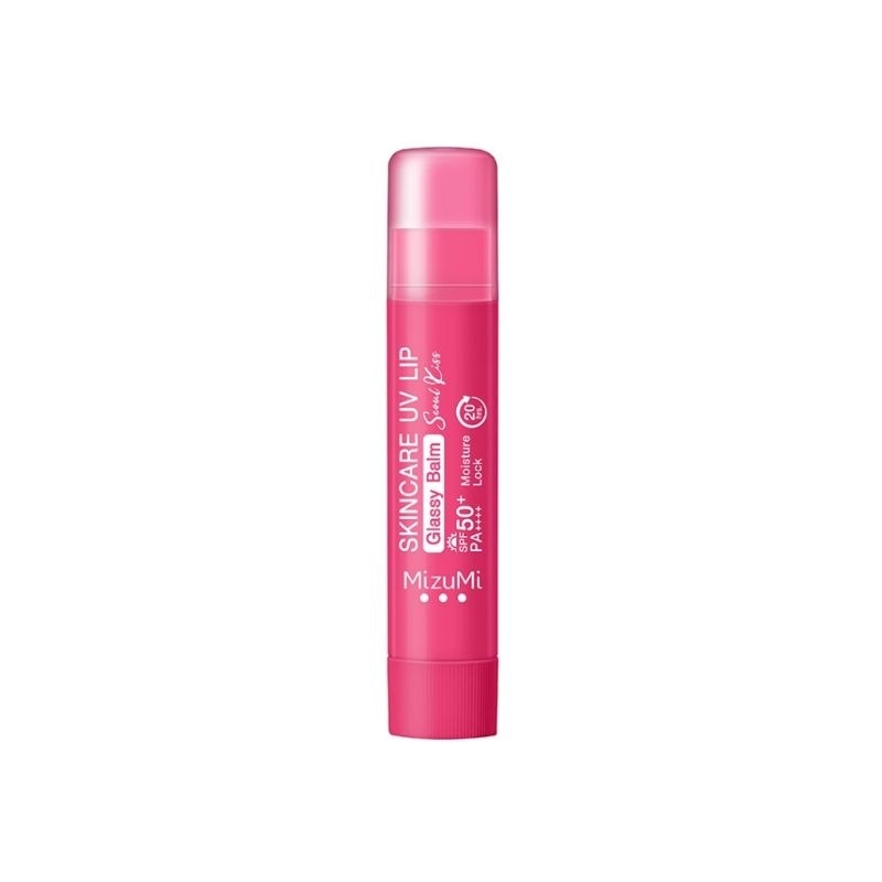 (ในไลฟ์ลด50%)*ของแท้*พร้อมส่ง*ส่งไว*MizuMi Skincare UV Lip Glassy Balm 3.5g ลิปบาล์มกันแดดมิซูมิ