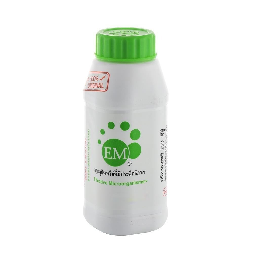 FREE HOME จุลินทรีย์ จุลินทรีย์ชนิดน้ำ EM 250 มล. EM กากน้ำตาล ฟาร์มปศุสัตว์ งานเกษตรกรรม