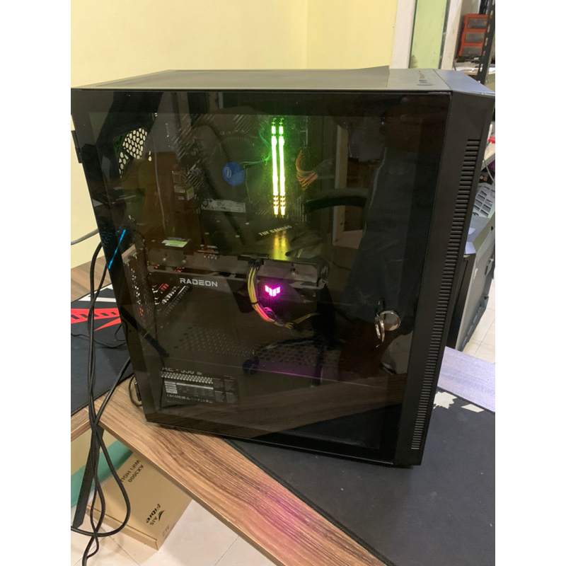 คอมประกอบ ราคาถูก สภาพใหม่ i5 10400f+rx6500xt