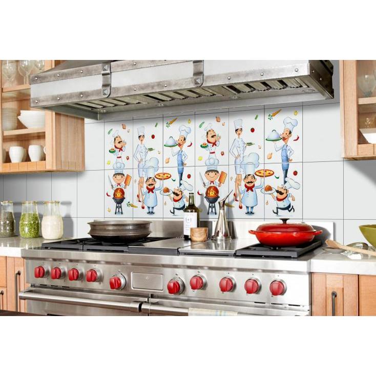 ARTE กระเบื้องเซรามิก 8x10 นิ้ว ลายภาพชุด กระเบื้องปูผนัง ห้องครัว ห้องน้ำ