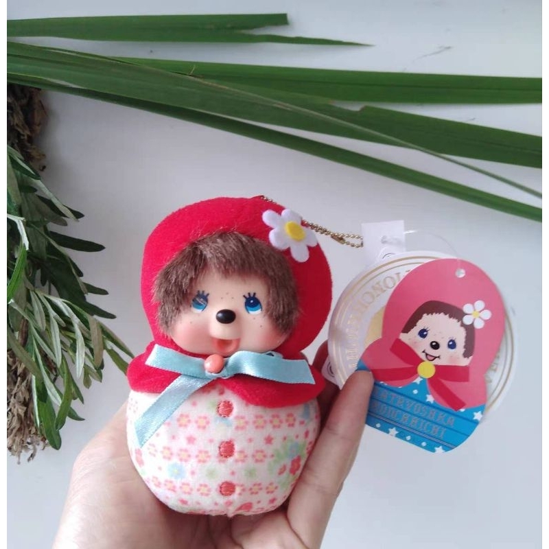 🪆 ของแท้ พร้อมส่ง 🪆 ตุ๊กตาพวงกุญแจ มอนชิชิ ตุ๊กตารัสเซีย : Monchhichi Matryoska