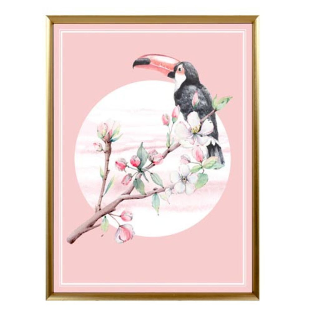 ภาพติดฝาผนัง CHIC REPUBLIC รุ่น CATHRIN-A/45X60 สีทอง/หลากสี_2