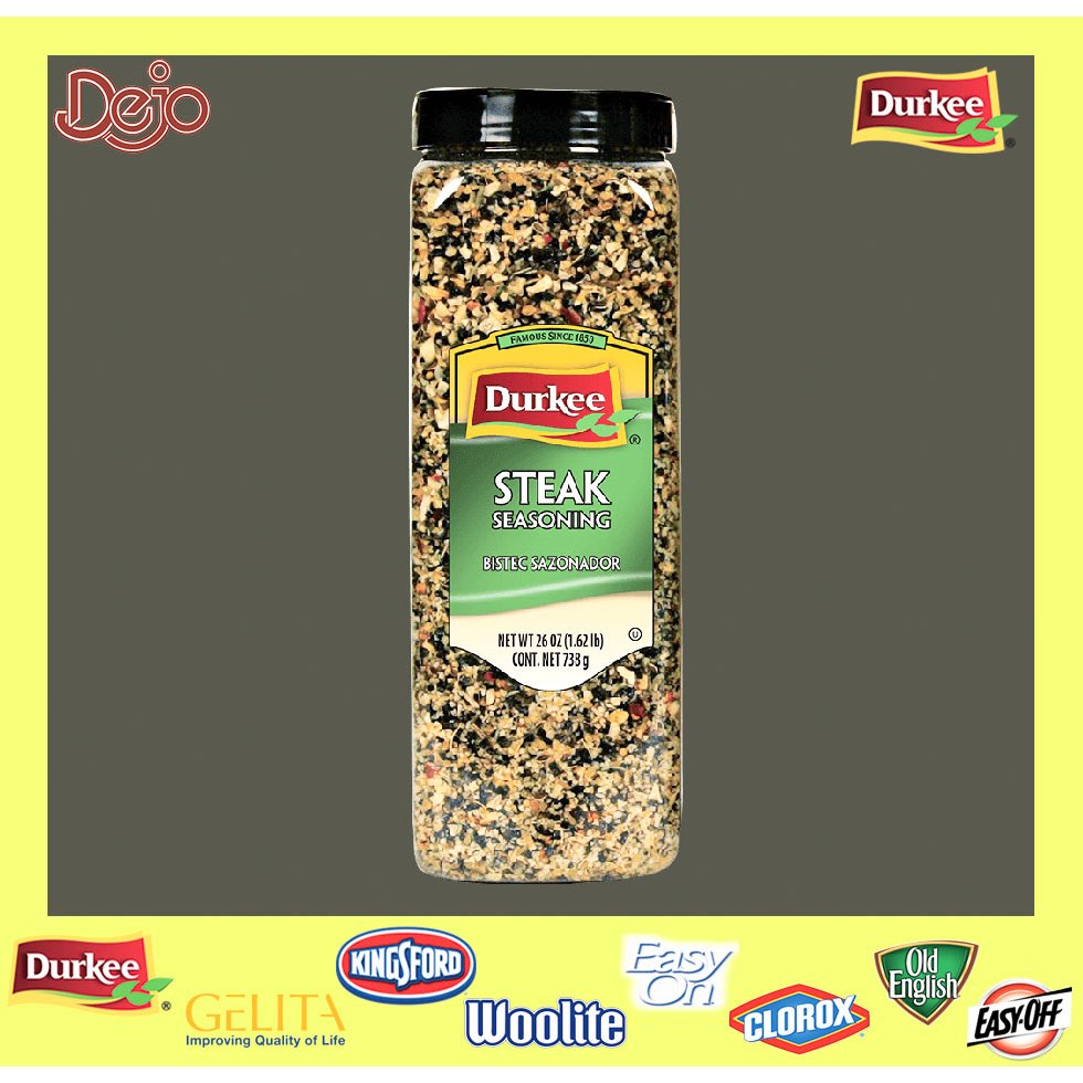 Steak Seasoning DURKEE 738 g. เดอร์กี้ สเต๊กซีซันนิ่ง 738 กรัม