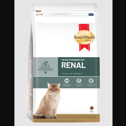 SmartHeart Gold Feline Renal 3 kg. อาหารแมวสำหรับโรคไต