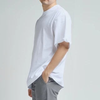 era-won เสื้อยืดโอเวอร์ไซส์ New Oversize T-Shirt สี White Action
