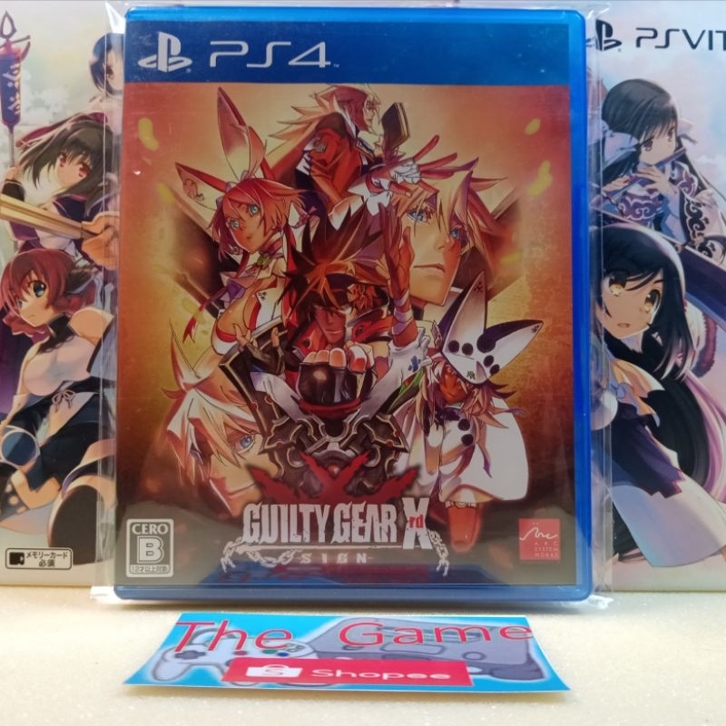 (PS4)​ เเผ่น​เกมส์​ PS4​ -​ PS5​ GUILTY GEAR XRD SIGN​ (English)​ ภาษาอังกฤษ​ ZONE2​