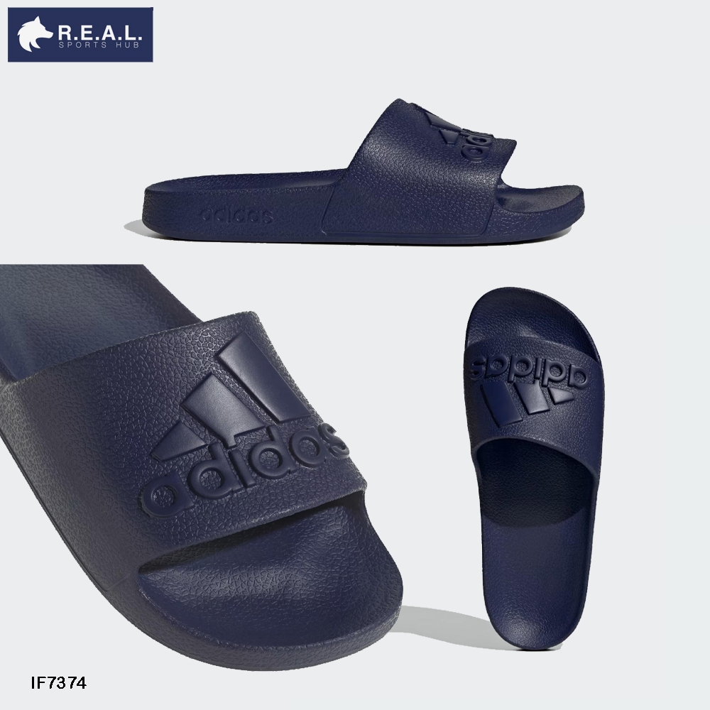 รองเท้าแตะ Adidas รุ่น Adilette Aqua (รุ่นโลโก้ด้านหน้า) [IF7370 IF7371 IF7374 IF6067]