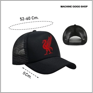 หมวกตาข่าย หงส์แดง LIVERPOOL Fans Club LFC หมวกแชมป์ ขนาดสําหรับผู้ใหญ่ หมวกปรับขนาดได้้