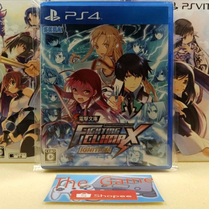 (PS4)​ เเผ่น​เกมส์​ (rare)​ PS4​ -​ PS5​ Fighting Climax Ignition (รวม​ DLC​ ตัวละคร)​ ZONE2​