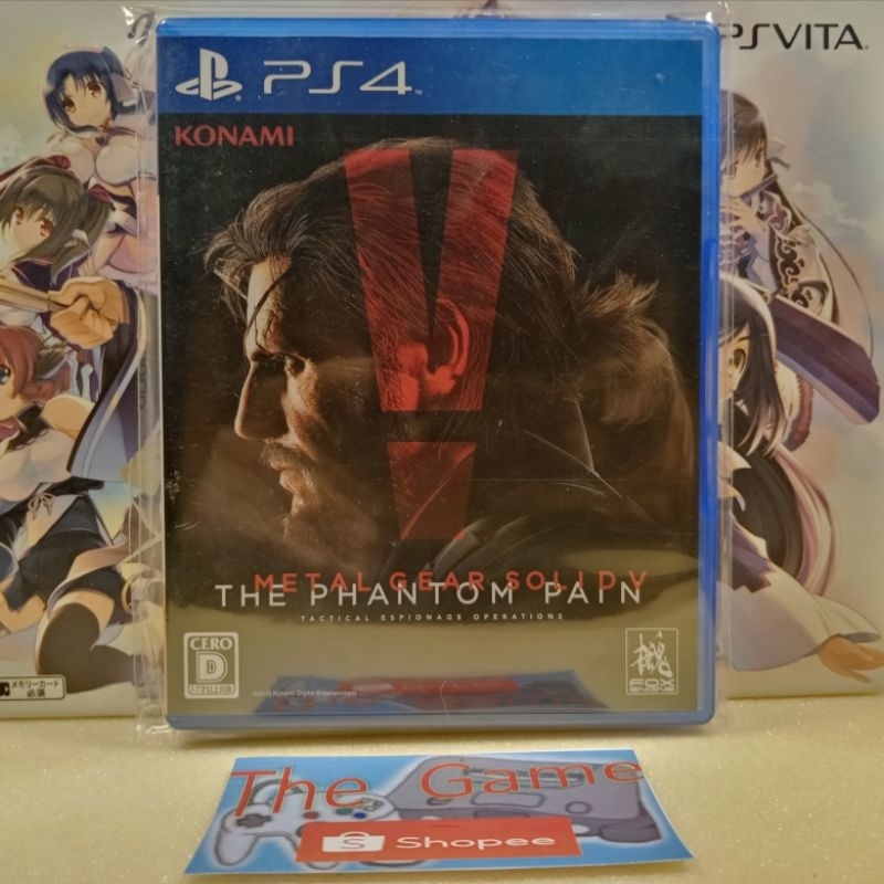 (PS4)​ เเผ่น​เกมส์​ PS4​ -​ PS5​ Metal Gear Solid V​ (English)​ ลุงงูเเต่ไม่มีงู​ ZONE2​