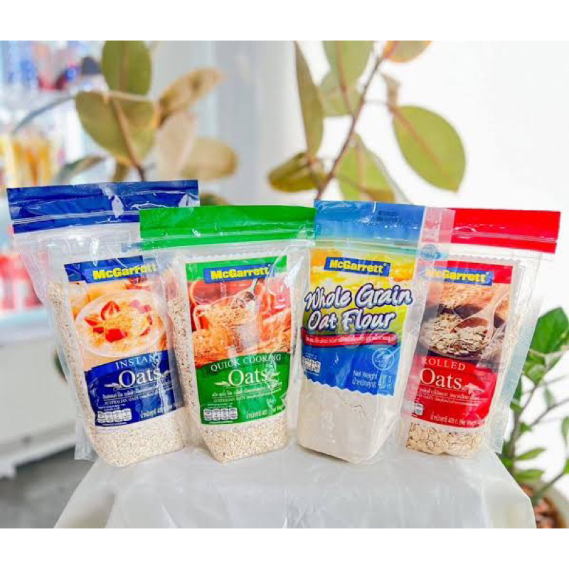 F/T มีทุกแบบ Mcgarrett muesli / multi 5 grain / Oats / rolled rye / rolled wheat /barley/ oat bran fl ข้าวโอ๊ต รำข้าว